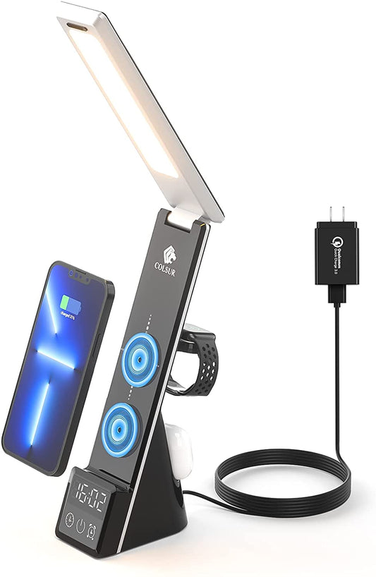 Desk Lamp with Wireless Charger